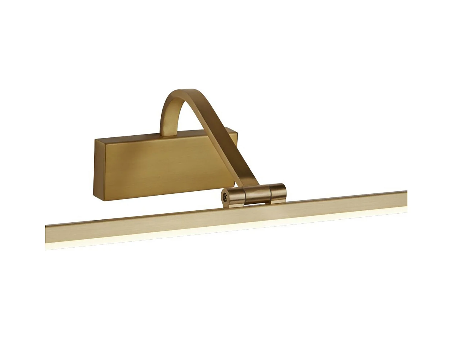 Searchlight Integrerad LED 1 Ljus Bild Vgglampa Borstat guld