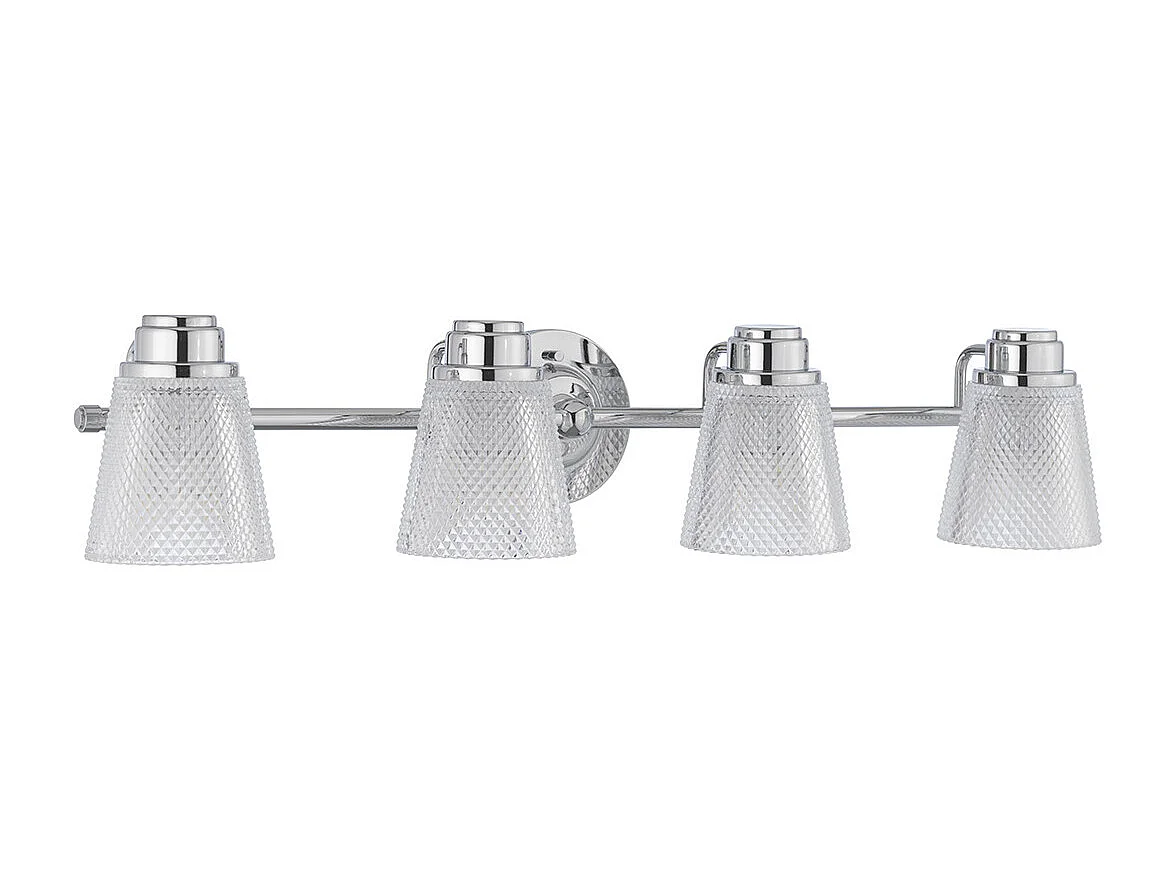 Hudson Applique 4 Luci Cromo Lucido IP44