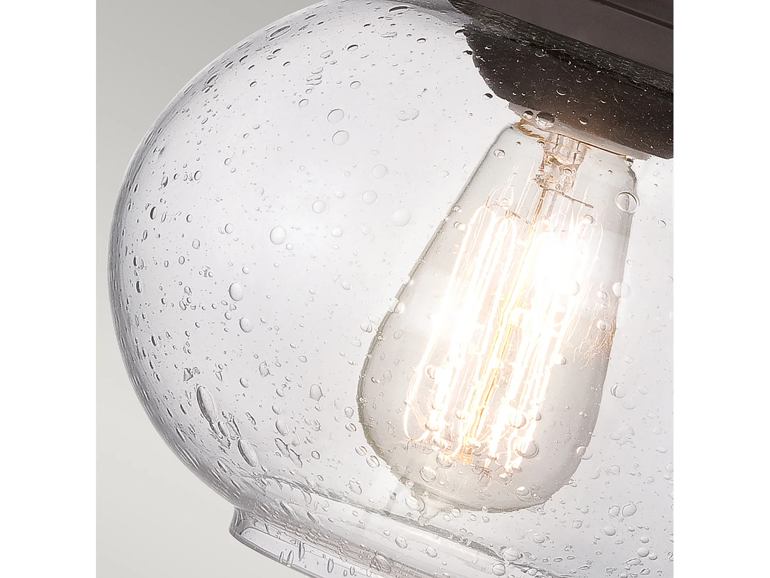 Elstead Trilogy 1 Ljus Vägglampa Gammal Brons, E27