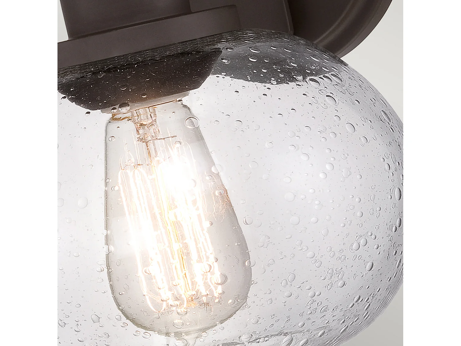 Elstead Trilogy 1 Ljus Vägglampa Gammal Brons, E27