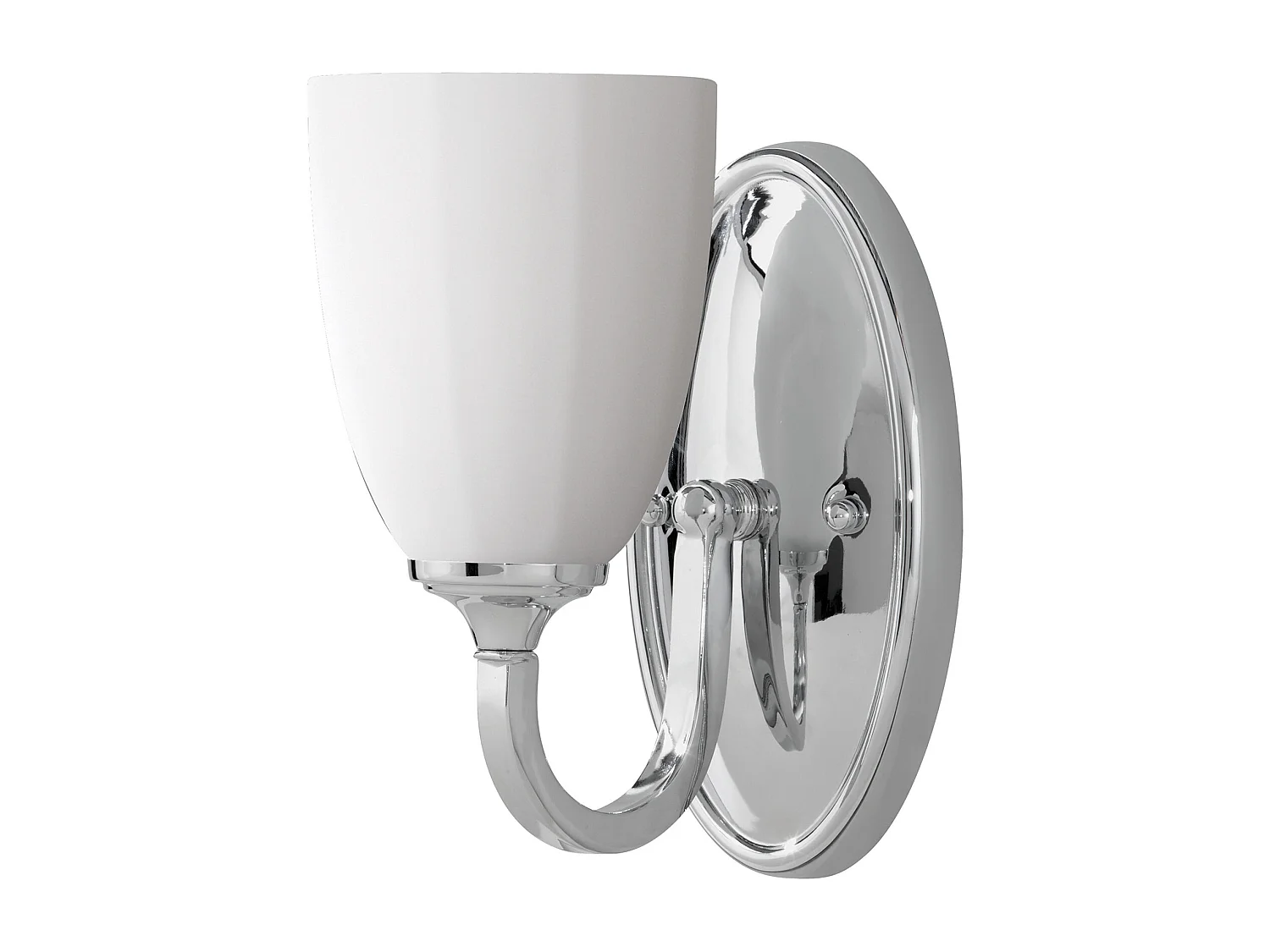 Elstead Perry - Applique a candela da interno 1 luce Cromo lucido IP44, G9