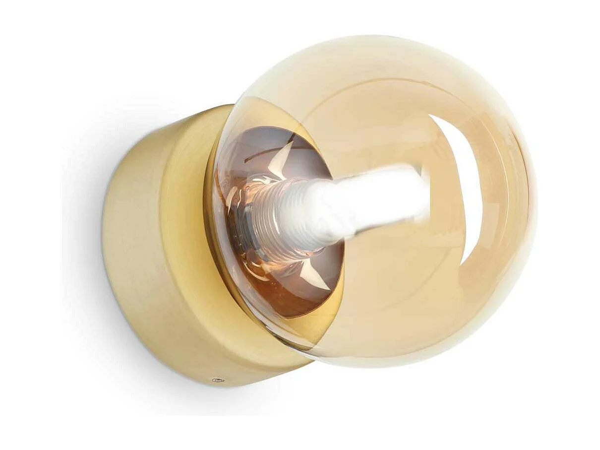 Ideal Lux PERLAGE Lampada da parete in ottone