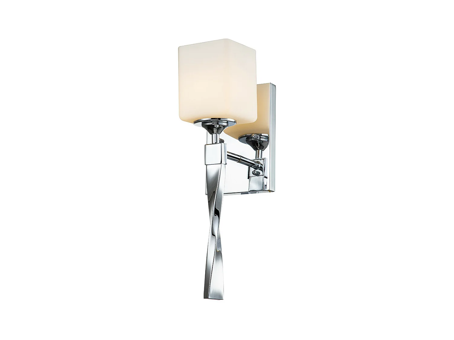 Elstead Kichler Marette Lampada da parete con paralume Cromo lucido, IP44