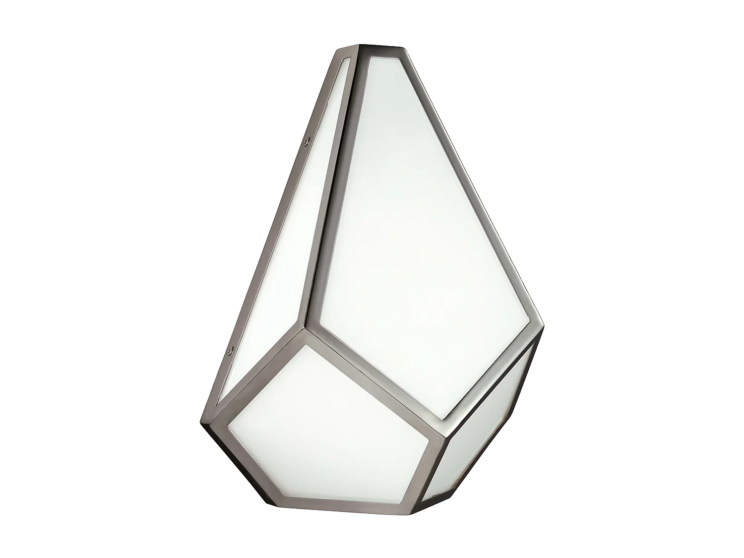 Elstead Diamond - 1 Licht Innenwandleuchte aus poliertem Nickel, E27