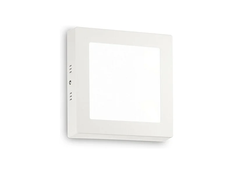 Ideal Lux Universal - LED 1 licht Indoor Square Small Flush licht Weiß