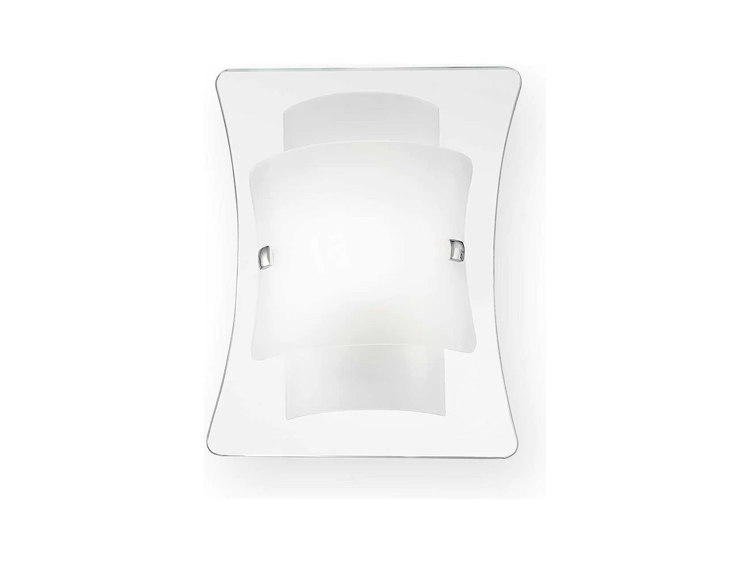 Ideal Lux Triplo Petite applique murale intérieure à 1 ampoule en verre, E27