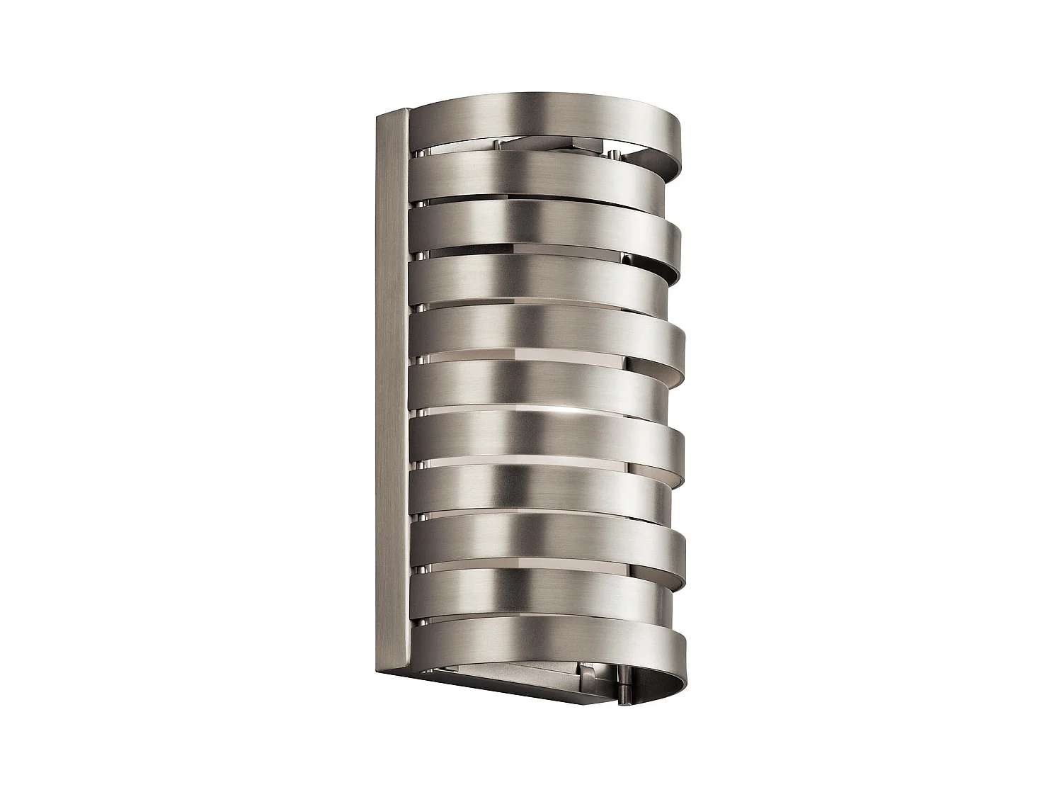 Elstead Roswell 1 ljus inomhusvägglampa borstad nickel, G9