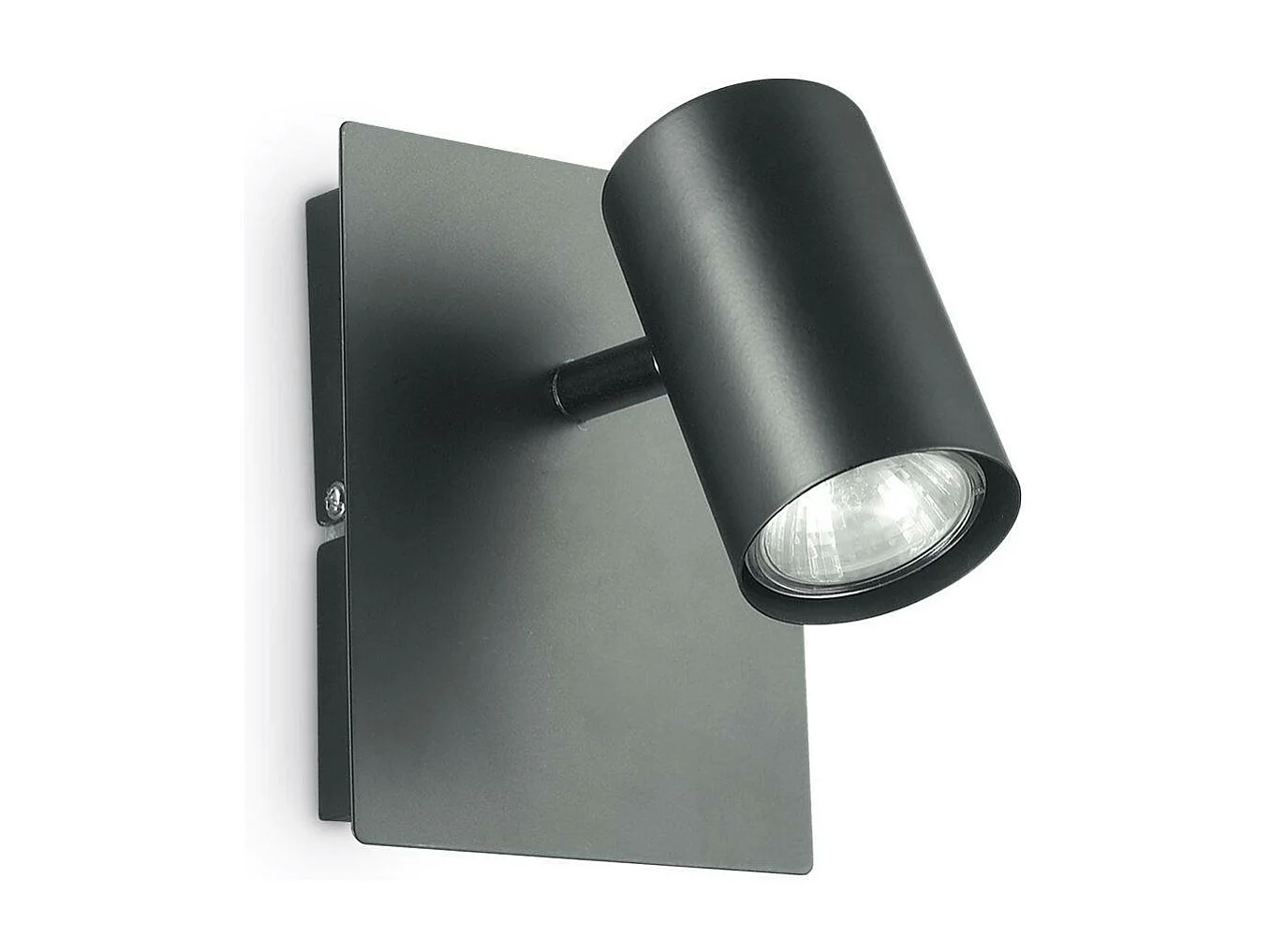 Ideal Lux Spot - 1 Licht Wand Licht Schwarz