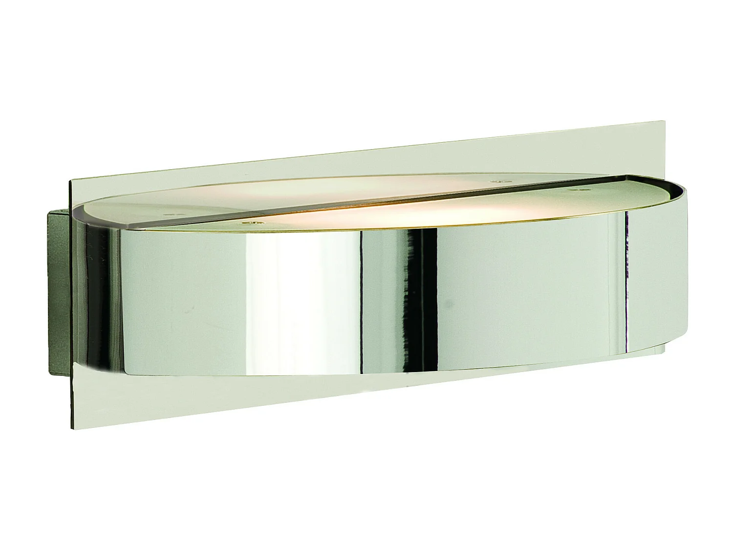 Searchlight Vega Aplique Cromo, Vidrio