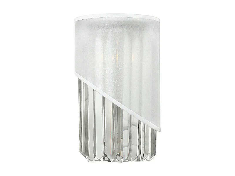 Elstead Gigi 1 ljus inomhusvägglampa polerad nickel, E14