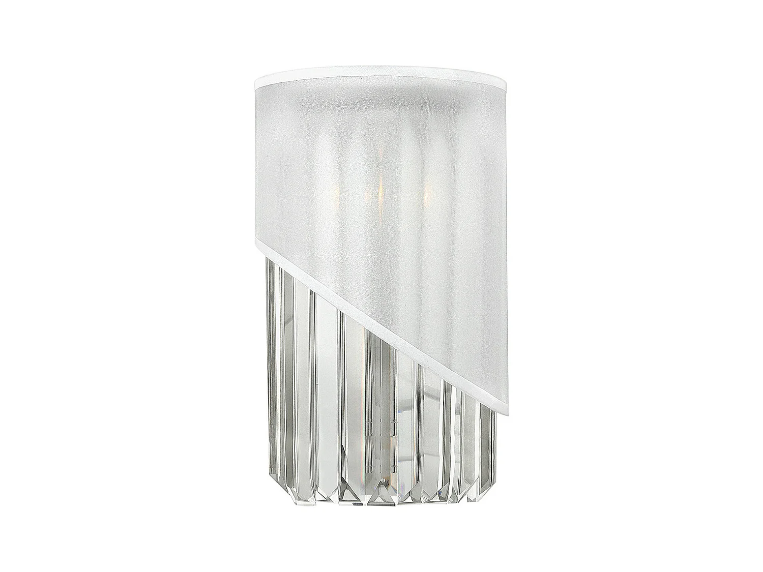 Elstead Gigi - Applique da interno a 1 luce Nichel lucido, E14