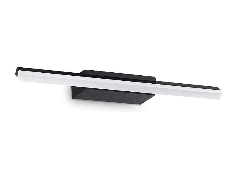 Ideal Lux RIFLESSO Aplique LED Integrado para Espejo de Baño Negro 1100Lm 3000K IP44