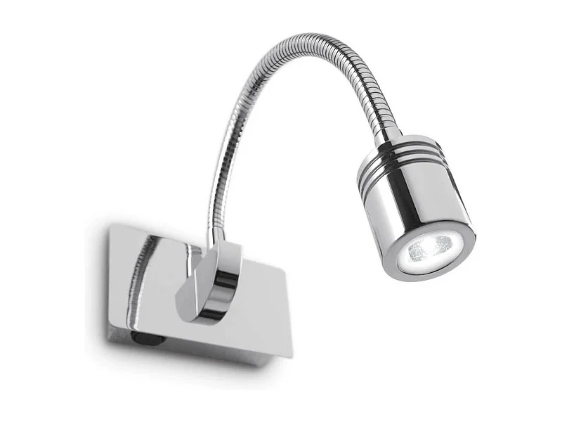 Ideal Lux Dynamo - LED 1 licht Indoor Einstellbare Wandleuchte Leselampe Chrom