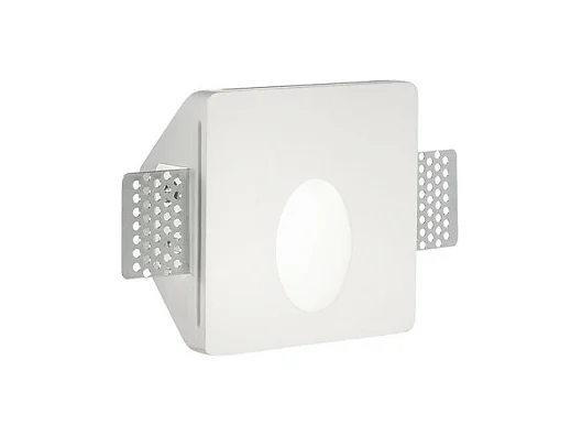Ideal Lux WALKY-3 - Lampada da incasso a parete LED integrata in gesso per interni 1 luce bianca 3000K