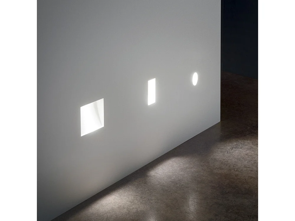 Ideal Lux WALKY-3 - Integrierter LED-Putz in Inneneinbauleuchte 1 Hellweiß 3000K
