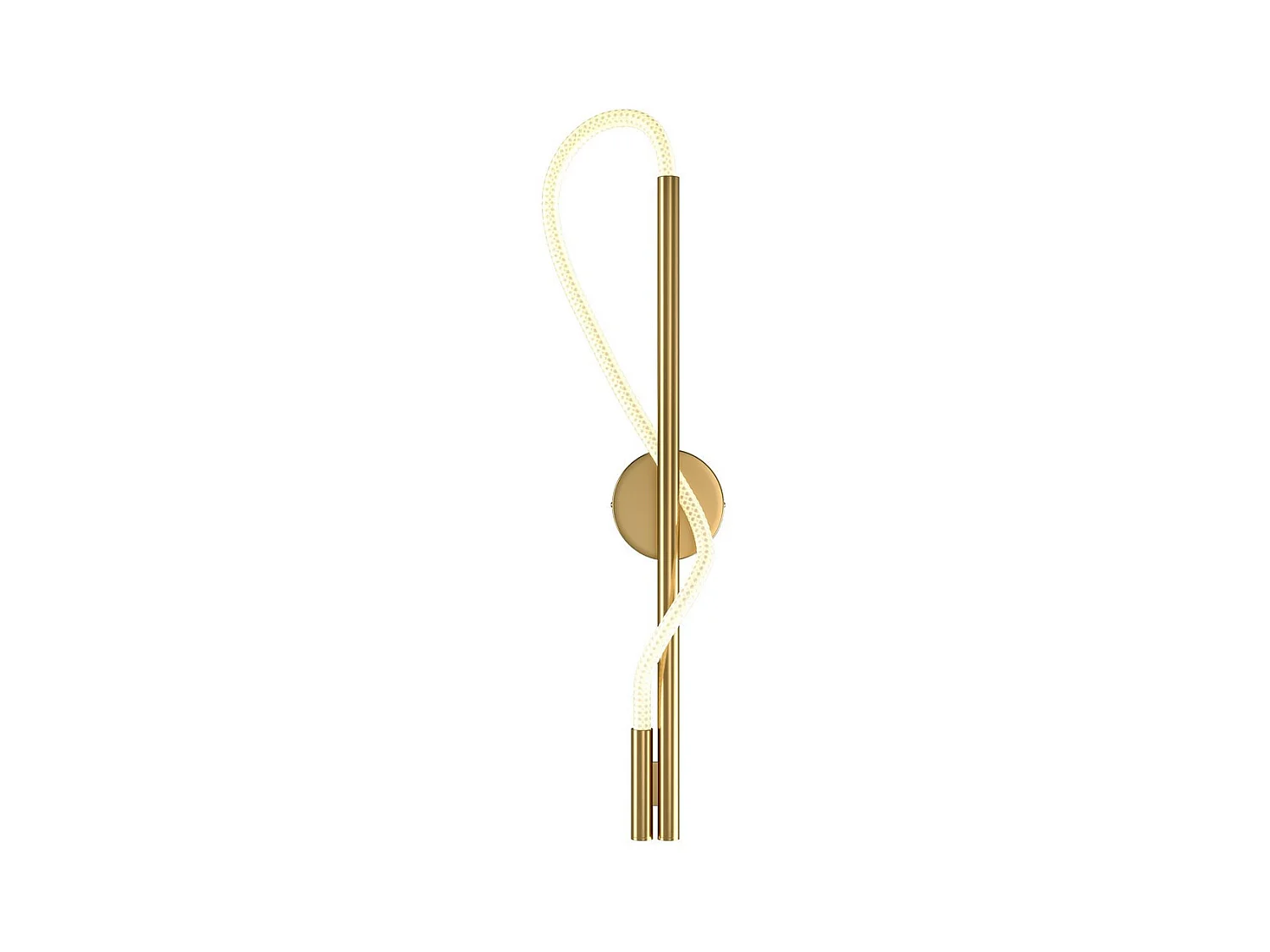 Maytoni Tau Lampada da parete LED integrata moderna Oro 3000K