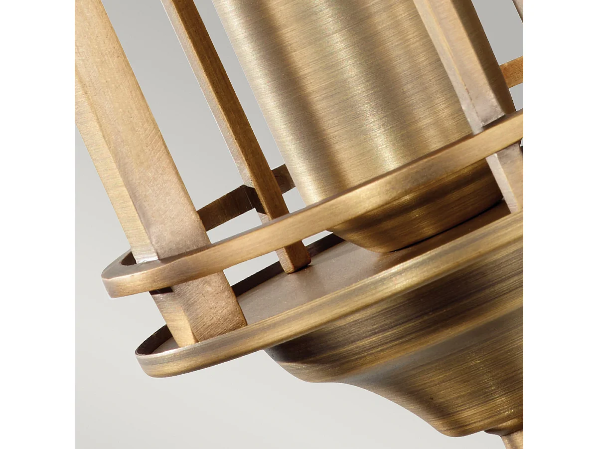 Elstead Urban Renewal - 1 Licht Innenwand Licht Dunkel Antik Messing, E27