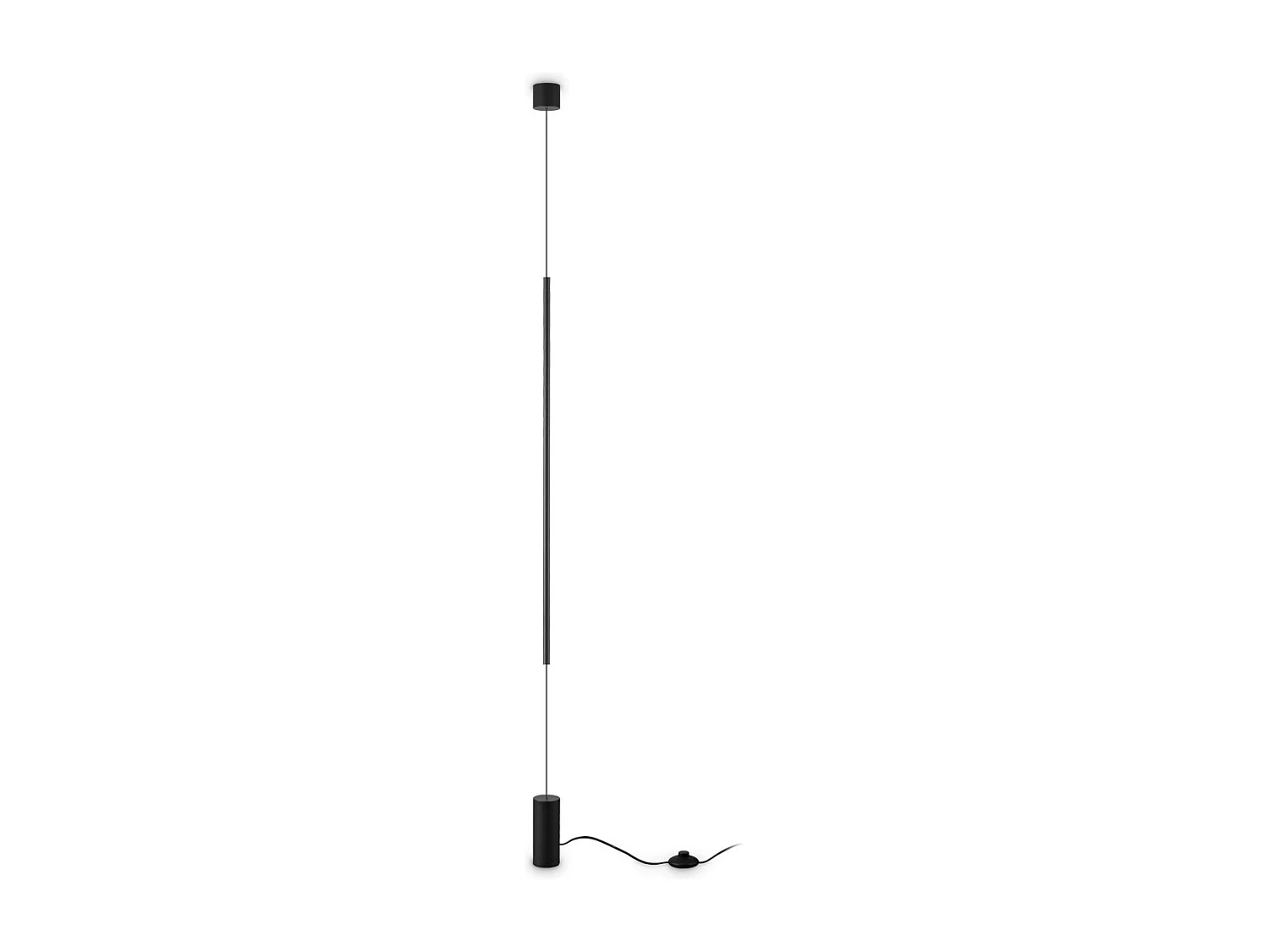 Ideal Lux FILO Integrierte LED-Wandleuchte Schwarz 2700K