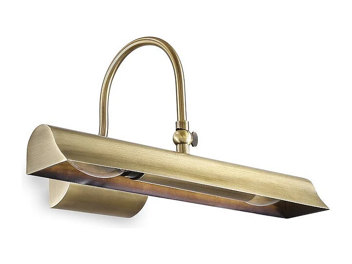 Ideal Lux Retro' Applique murale à 2 ampoules en laiton, E14