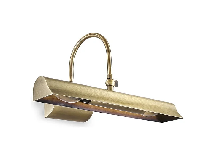 Ideal Lux Retro' - 2 Lichtbild Wandleuchte Messing, E14