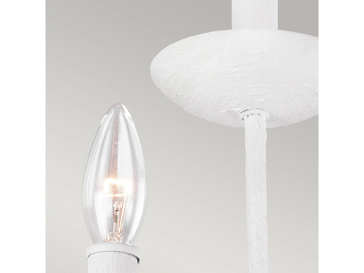 Elstead Feiss Annie Lampada da parete Candela Gesso Bianco