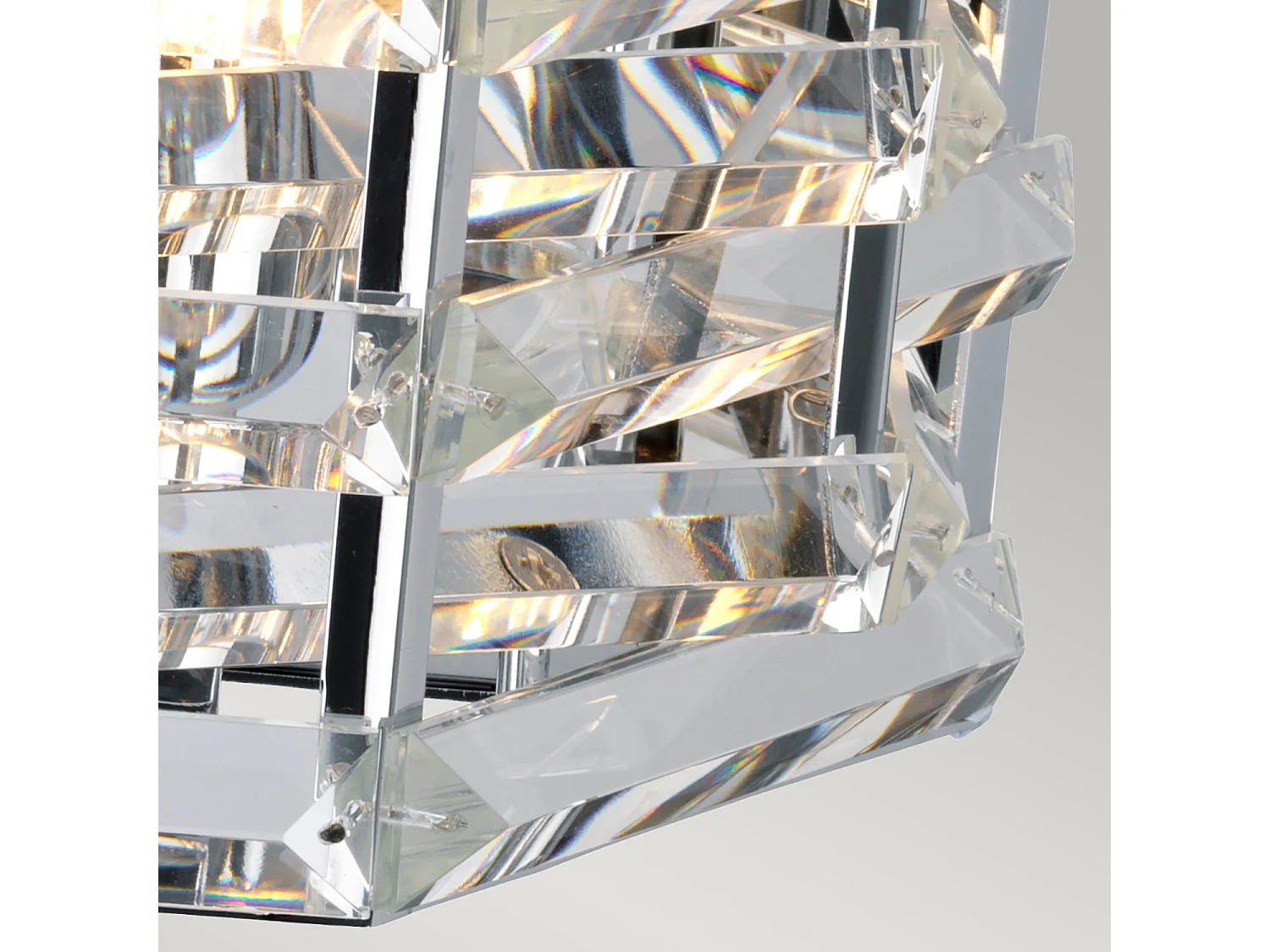 Elstead Shoal 2 licht Wandleuchte, Nickel poliert, E27