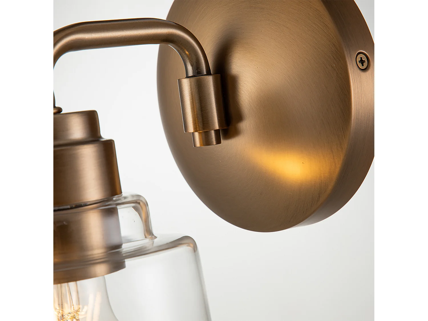 Elstead Kichler Aivian Kupol vägglampa vittrat mässing