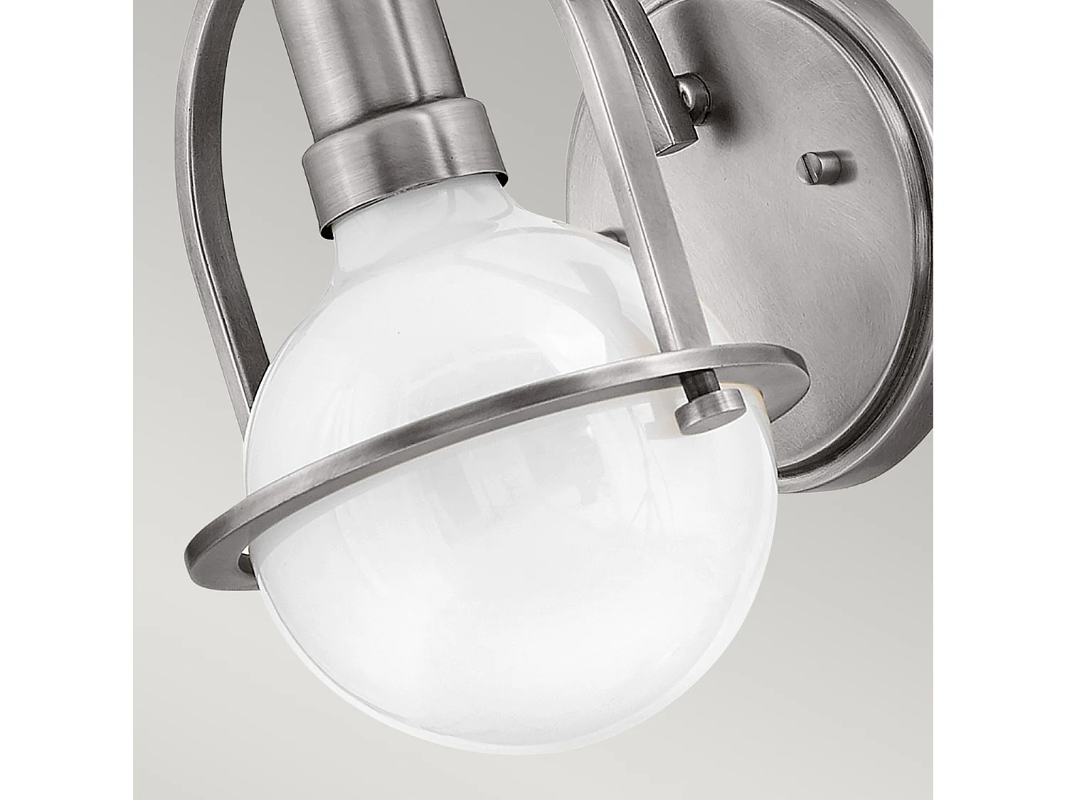 Elstead Hinkley Somerset Vägglampa Borstad Nickel