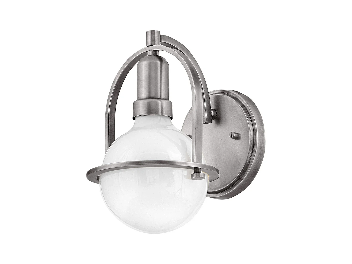 Elstead Hinkley Somerset Vägglampa Borstad Nickel