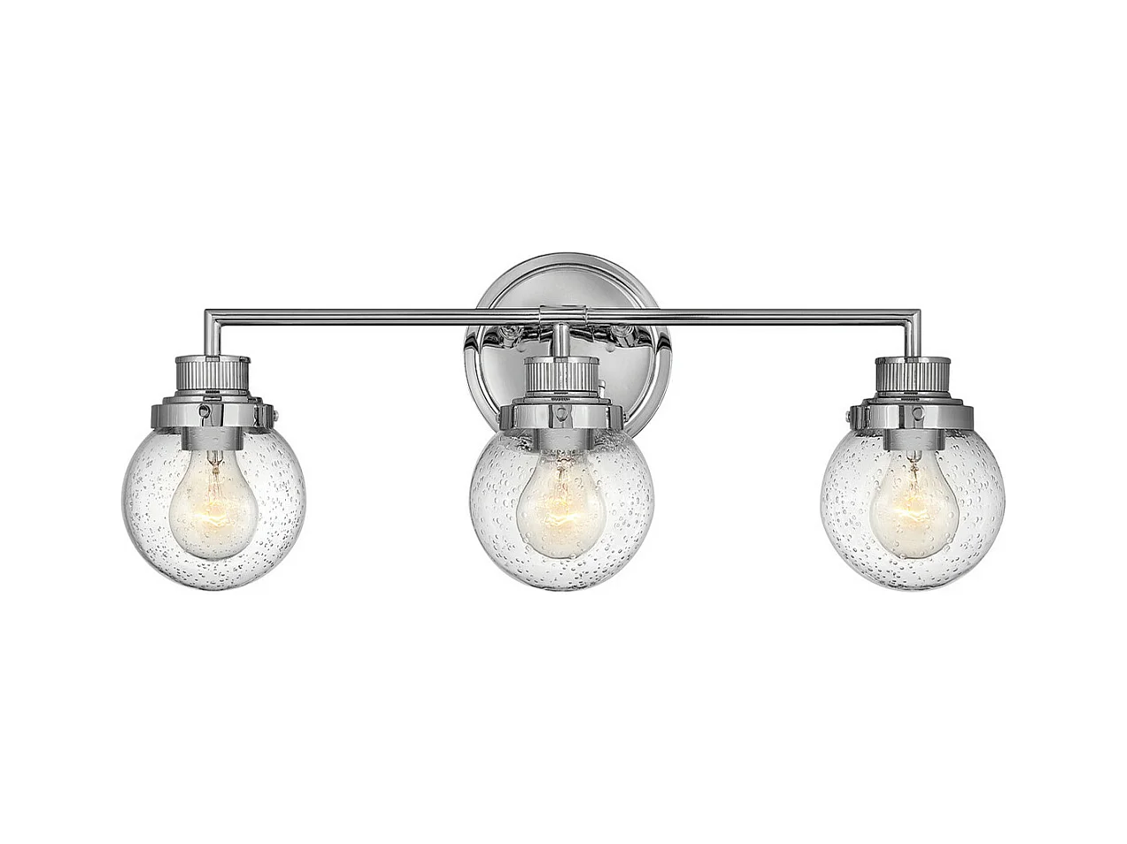 Elstead Hinkley Poppy Lampada da parete per bagno Cromo lucido, IP44