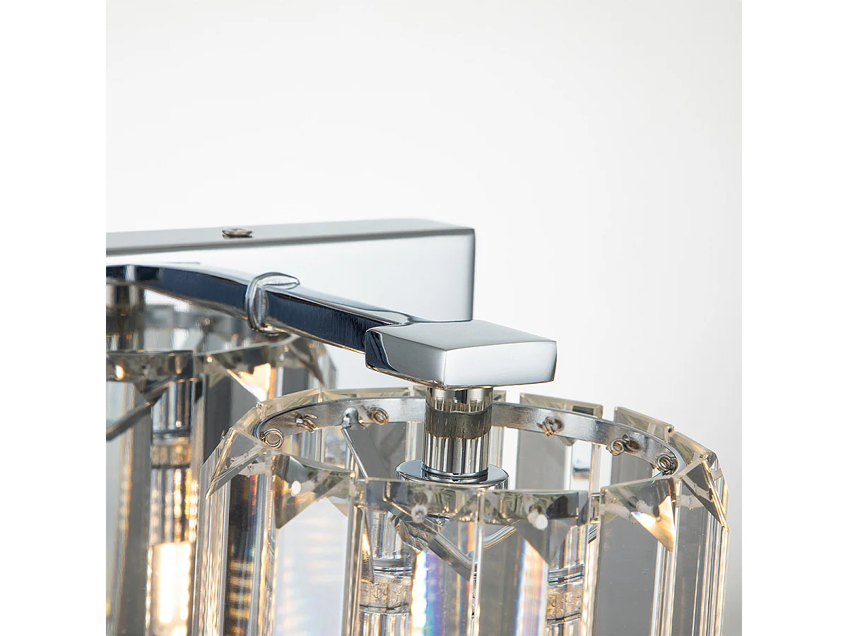 Elstead Quoizel Divine Wandleuchte Chrom poliert, IP44