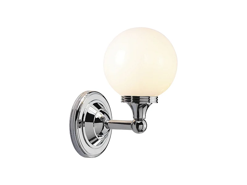 Elstead Austen - 1 Licht Badezimmer Wandleuchte Chrom poliert IP44, G9