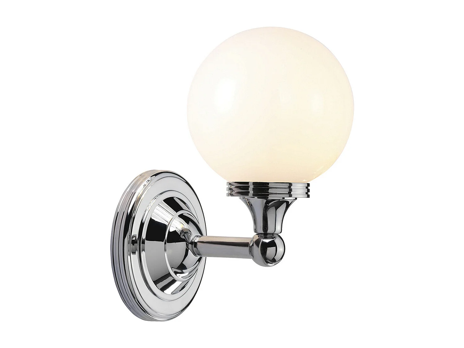Elstead Austen - 1 Licht Badezimmer Wandleuchte Chrom poliert IP44, G9