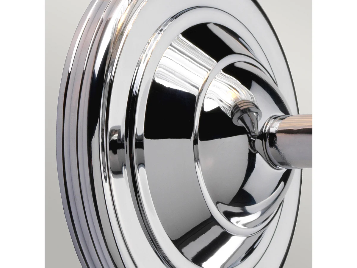 Elstead Austen - 1 Licht Badezimmer Wandleuchte Chrom poliert IP44, G9