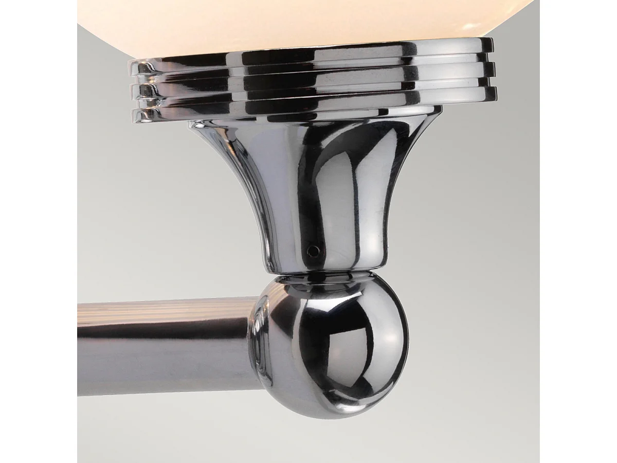 Elstead Austen - 1 Licht Badezimmer Wandleuchte Chrom poliert IP44, G9