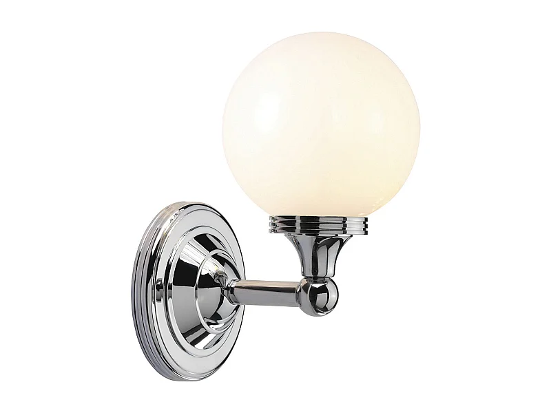 Elstead Austen - 1 Licht Badezimmer Wandleuchte Chrom poliert IP44, G9