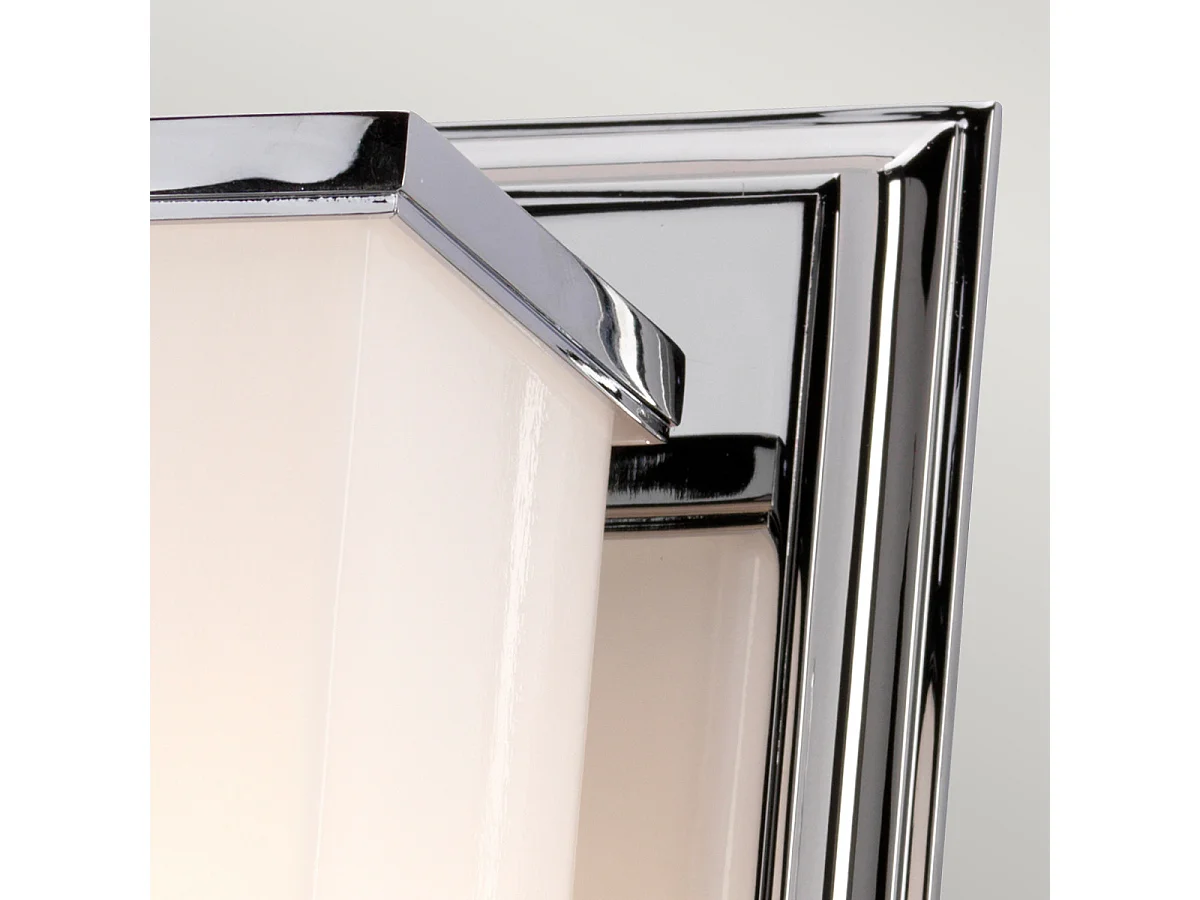 Elstead Cambridge 1 ljus badrumsvägglampa polerad krom IP44, G9