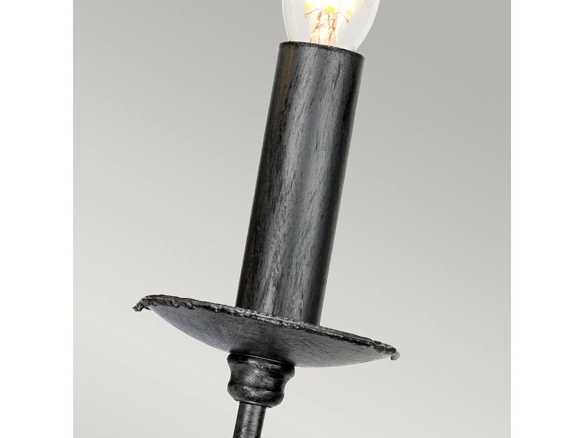 Elstead Simone - Blumenblätter Design 2 licht Candle Wall licht Blattgold, E14