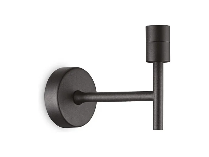 Ideal Lux SET UP Wandleuchte schwarz ohne Schirm