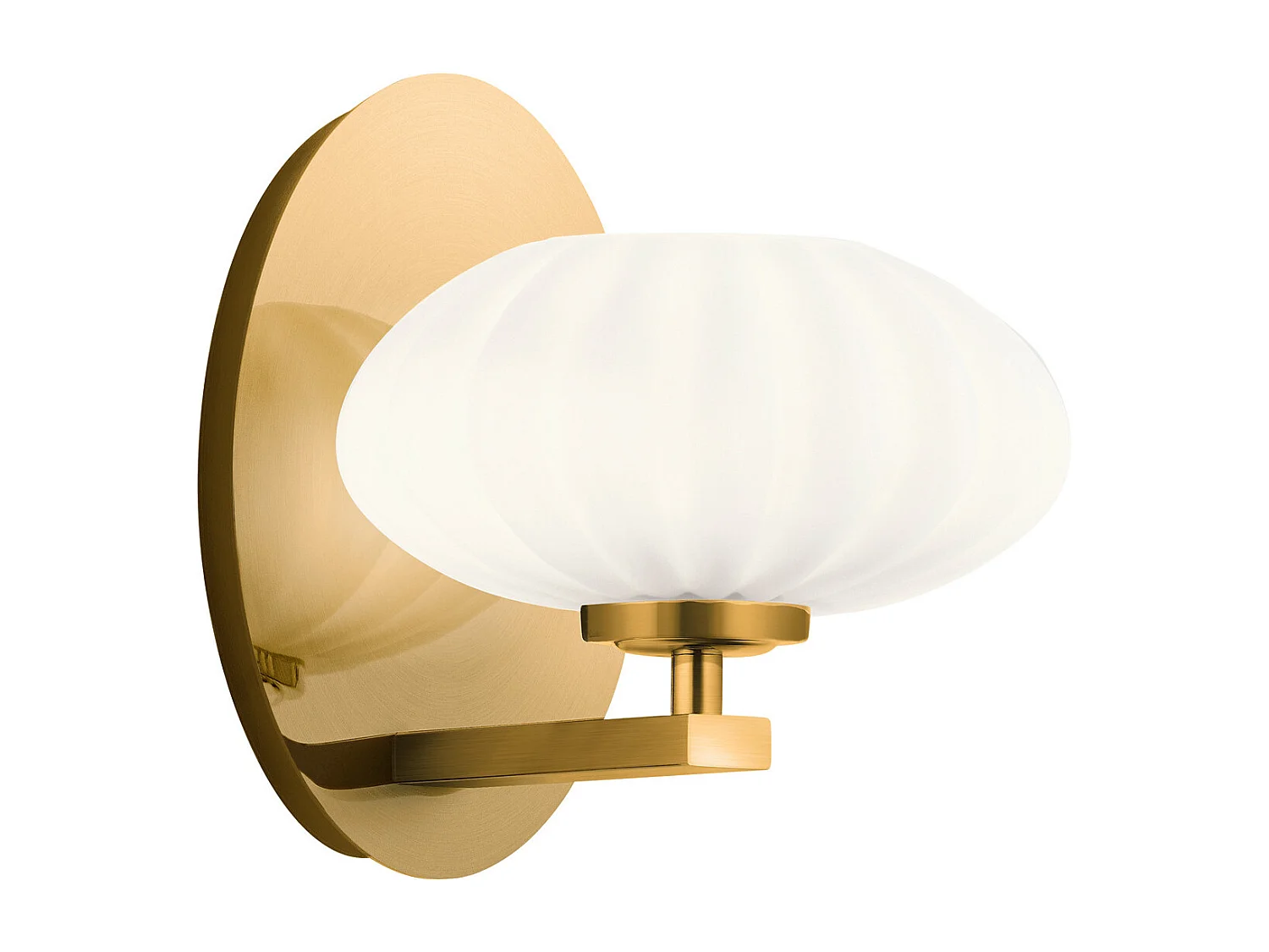 Elstead Kichler Pim Badezimmer-Wandleuchte Fox Gold, 3000K, IP44