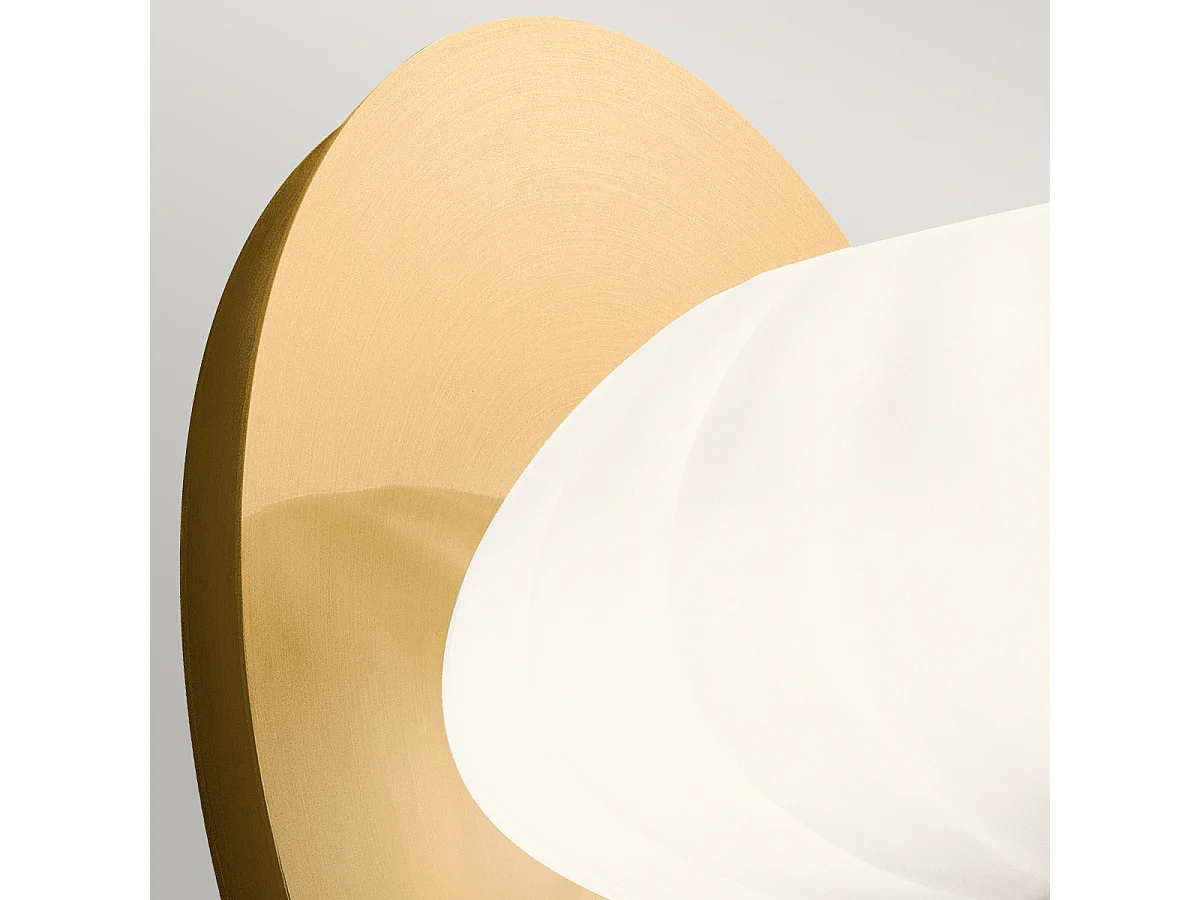 Elstead Kichler Pim Badezimmer-Wandleuchte Fox Gold, 3000K, IP44