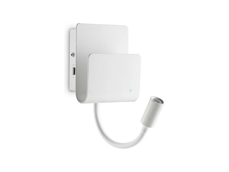 Ideal Lux PROBE Applique de lecture d'intérieur à LED intégrée 1 lumière blanche 3000K