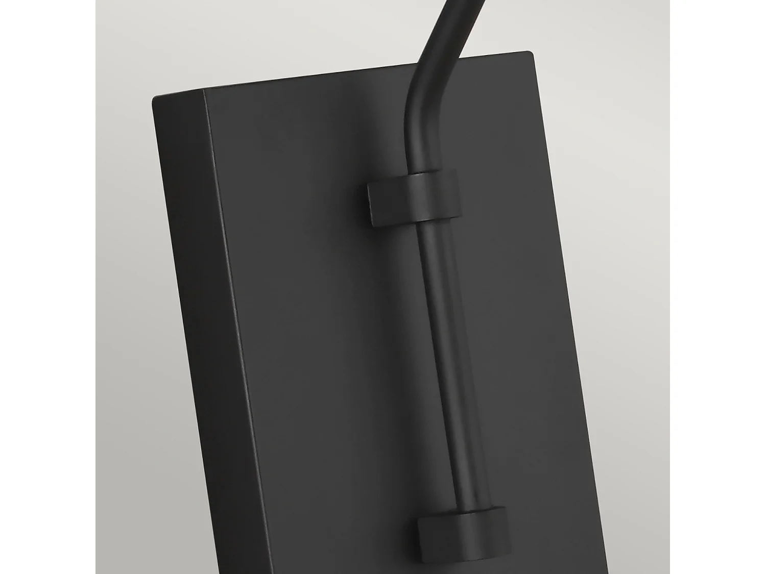 Elstead Simon 1 Licht Wandleuchte, Midnight Black, E27