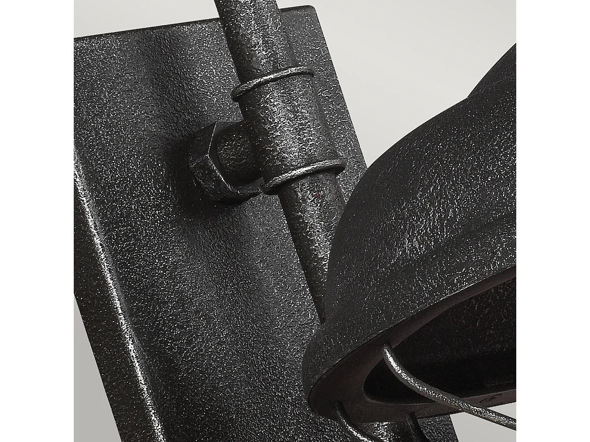 Elstead Lennex 1 ljus inomhuskupolvägg ljusgrå metall, E27