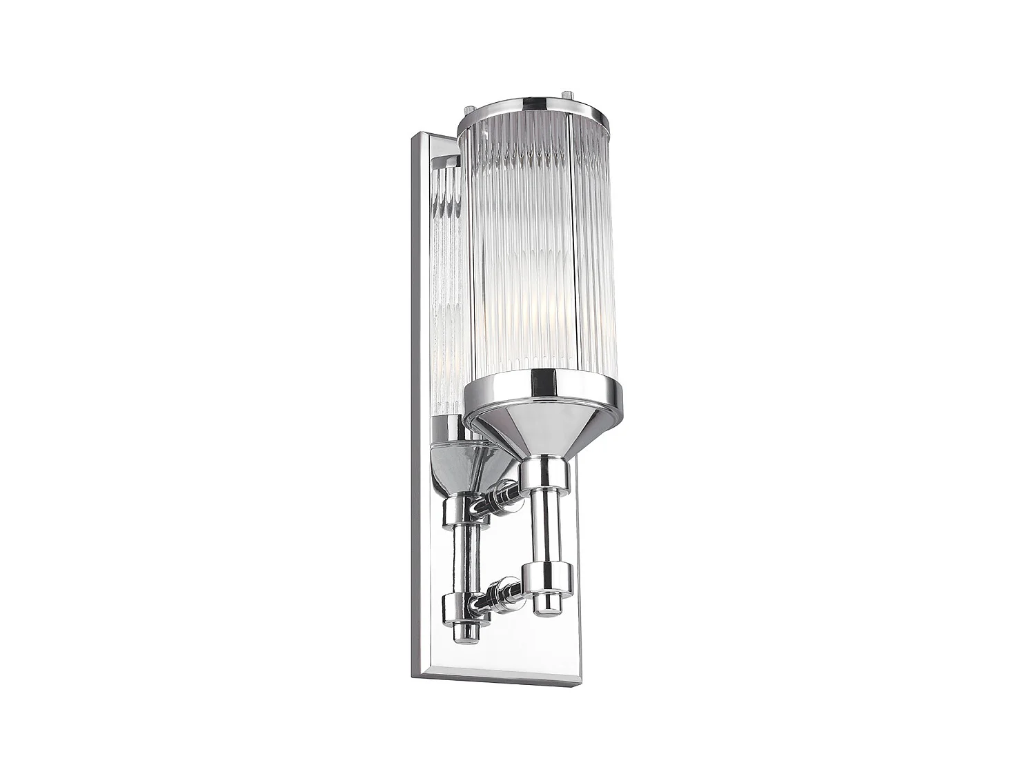 Elstead Paulson - Applique da interno a 1 luce Cromo IP44, G9
