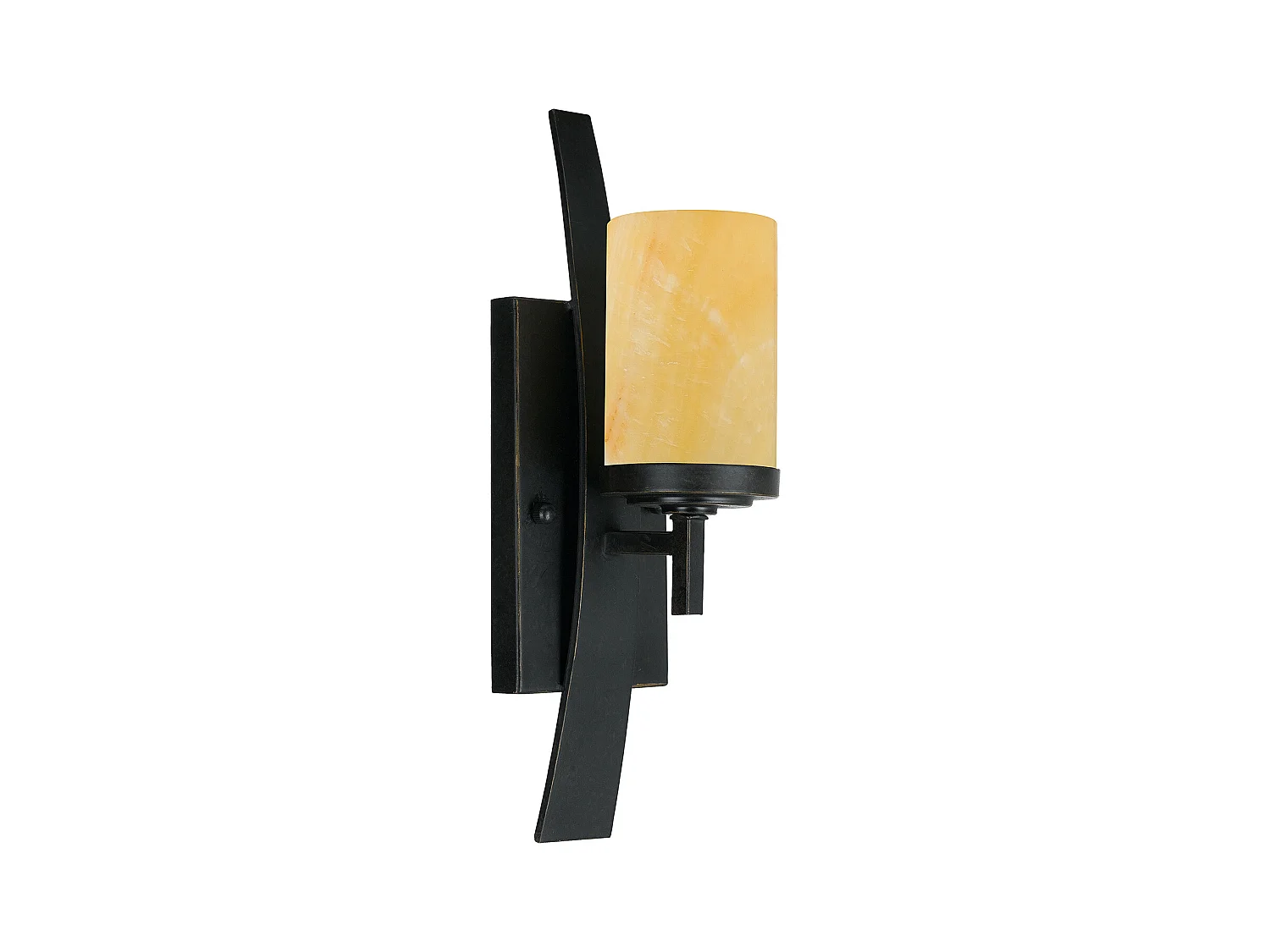 Elstead Kyle - 1 Licht Wandleuchte für Innenkerzen Imperial Bronze, E27
