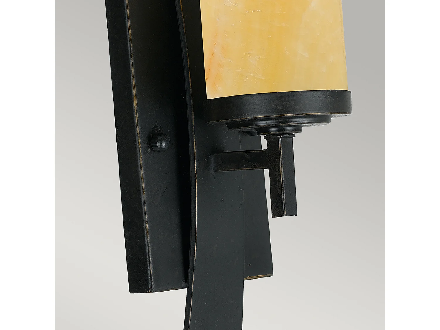 Elstead Kyle - Applique da interno a 1 luce con candela in bronzo imperiale, attacco E27