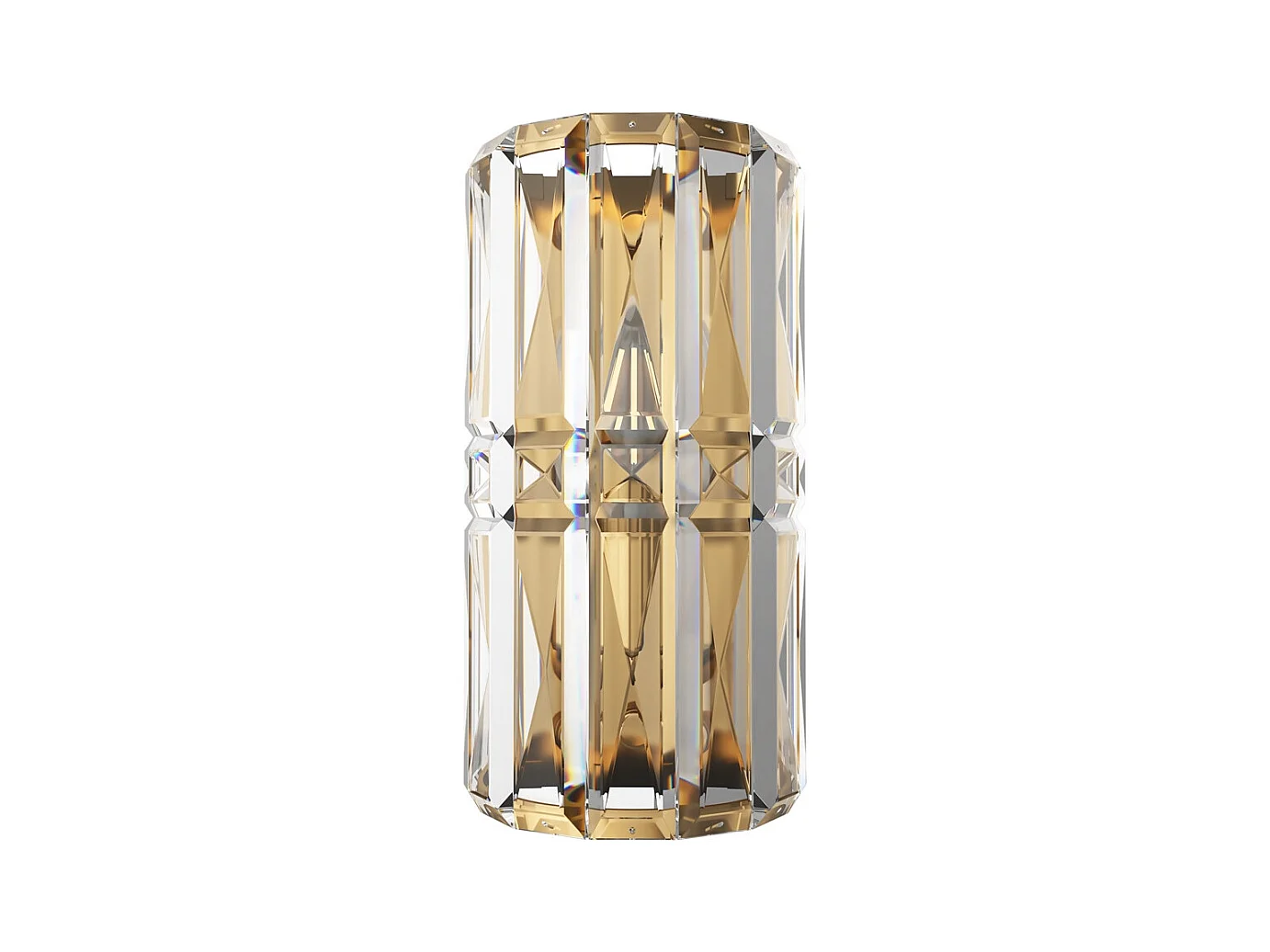 Maytoni Facet Applique Néoclassique Verre & Cristal Doré