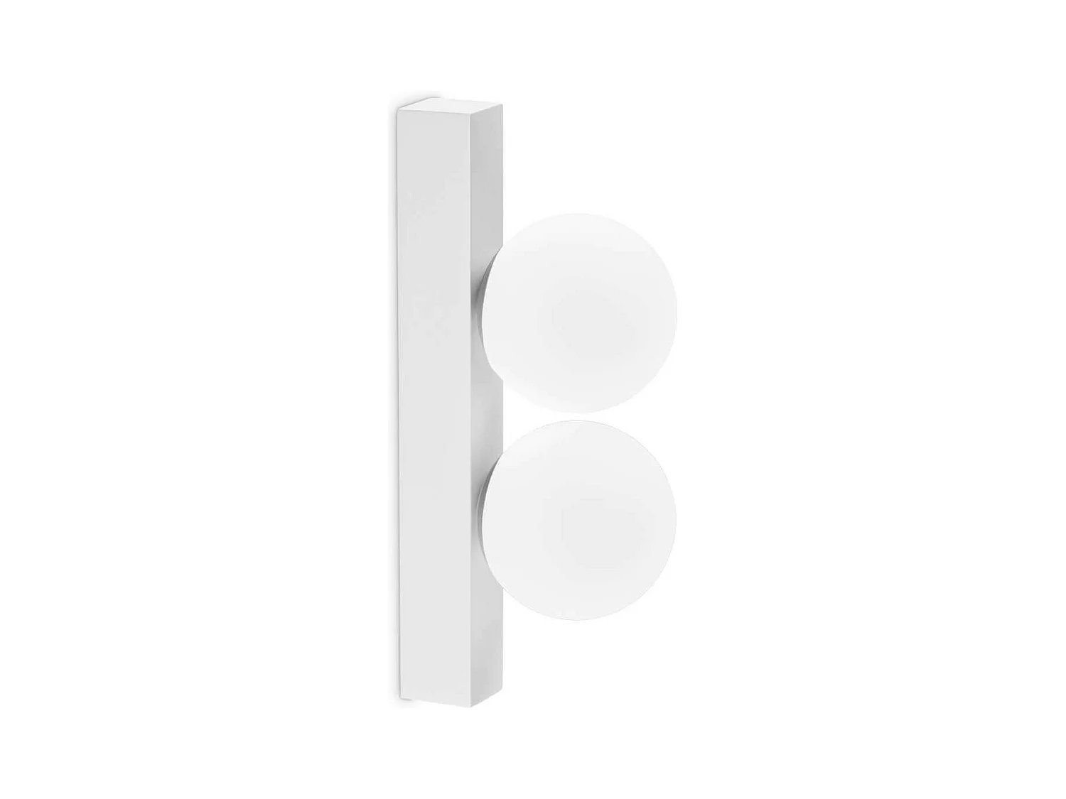 Ideal Lux PING PONG Lampada da Parete 2 Luci Bianca 500Lm 3000K