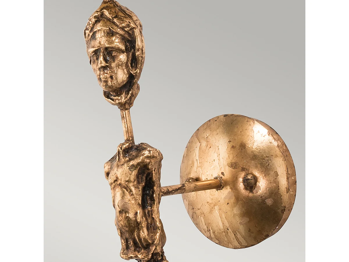 Elstead Fragment - Applique da Interno 1 Luce Foglia Oro, E27